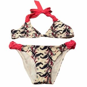 Quiksilver women’s feather print bikini